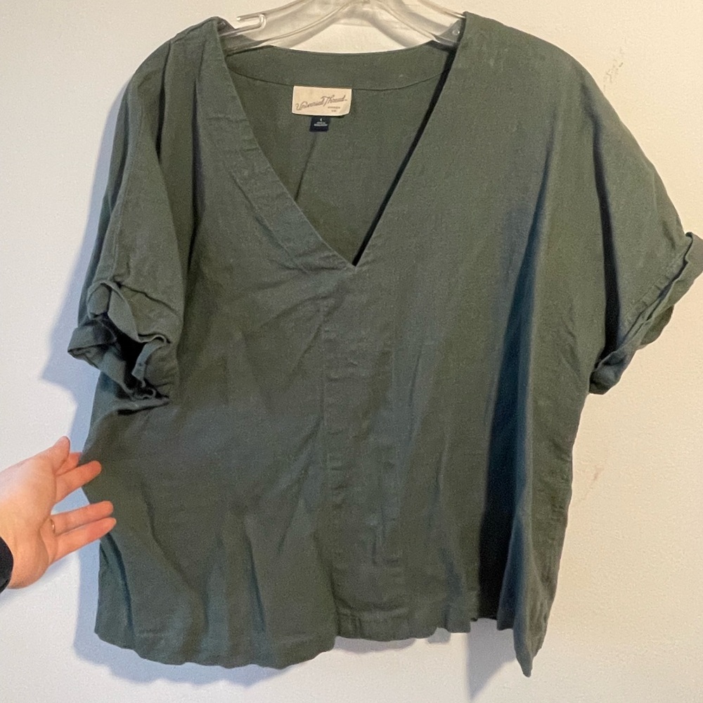 Green tunic shirt from target!